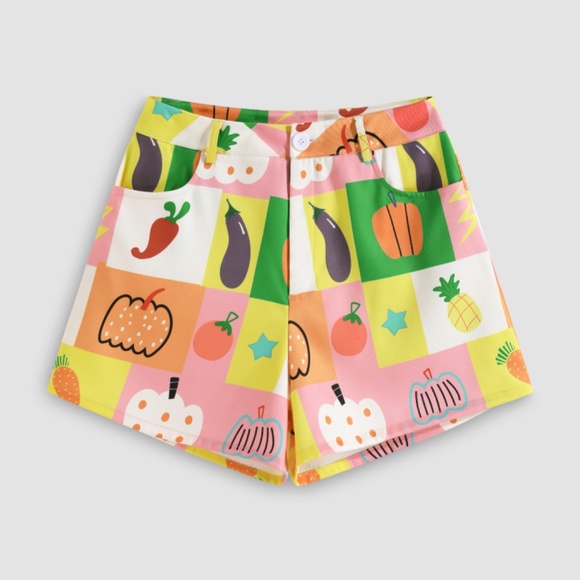 NWT CIDER - Matching Shorts and Button Up Shirt Set - Picture 2 of 11